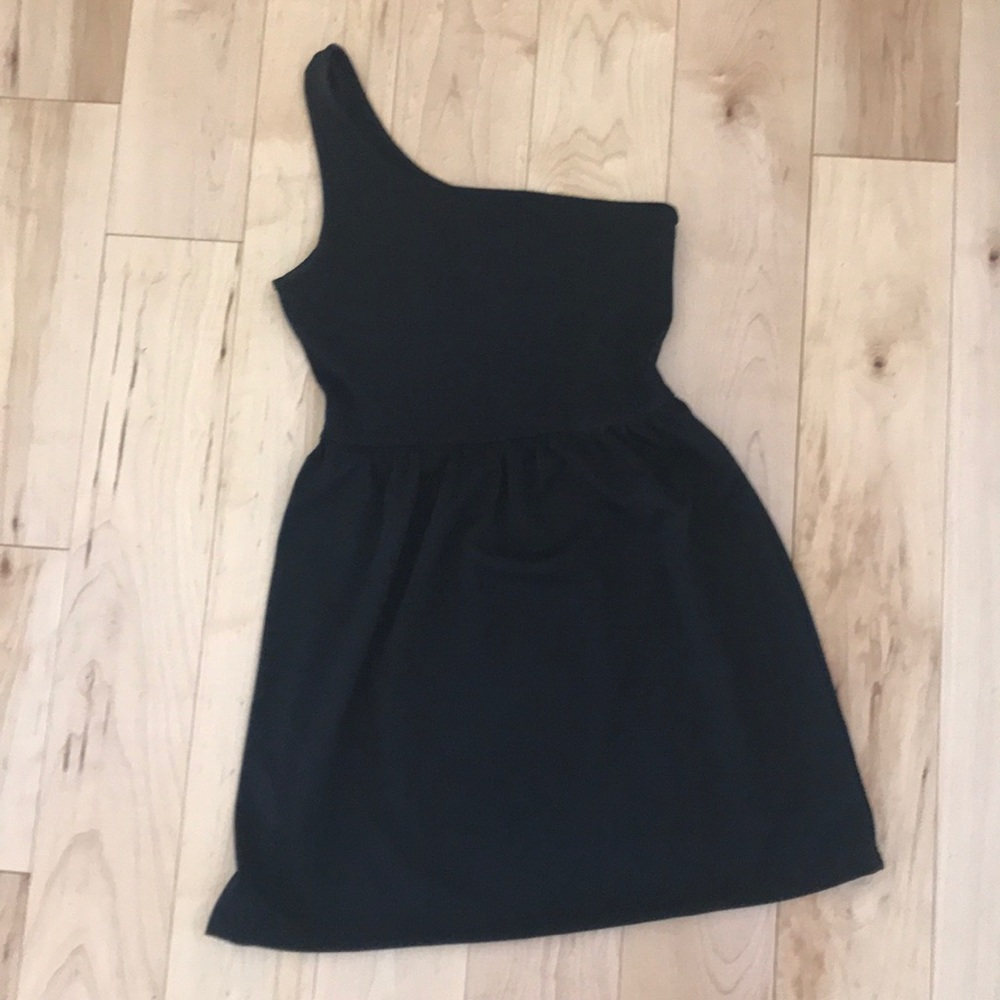 Black One Shoulder Dress